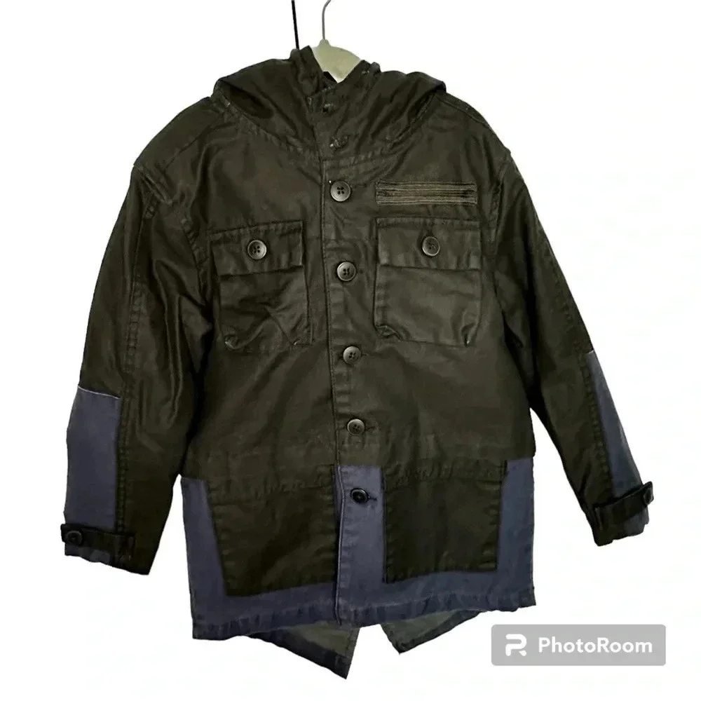 Art Class Black & Navy Cotton Jacket size XS (4/5)